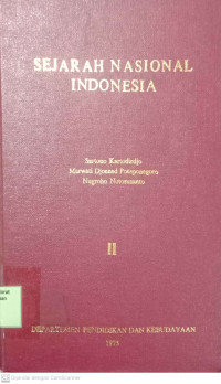 Image of Sejarah Nasional Indonesia II