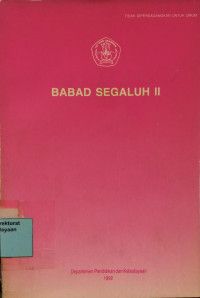 Image of Babad Segaluh II