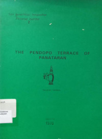 The Pendopo Terrace of Panataran : Pictorial Number 2 = 1978