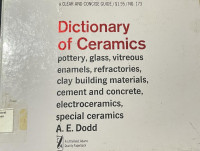 Image of Dictionary of Ceramics