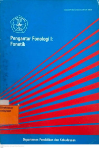 Image of Pengantar Fonologi I: Fonetik