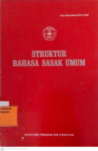 Image of Struktur Bahasa Sasak Umum