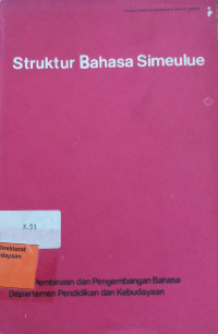 Struktur Bahasa Simeulue
