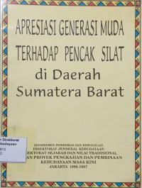 Image of Apresiasi Generasi Muda Terhadap Pencak Silat di Daerah Sumatera Barat