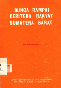 Image of Bunga Rampai Ceritera Rakyat Sumatera Barat