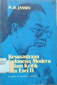 Image of Kesusastraan Indonesia Modern dalam Kritik dan Esei II