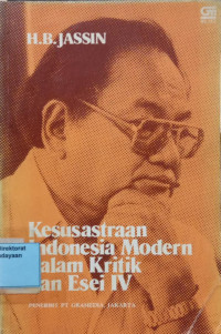 Image of Kesusastraan Indonesia Modern dalam Kritik dan Esei IV