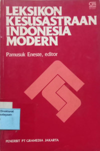 Image of Leksikon Kesusastraan Indonesia Modern
