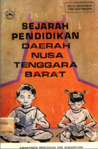 Image of Sejarah Pendidikan Daerah Nusa Tenggara Barat