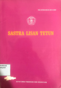 Image of Sastra Lisan Tetun