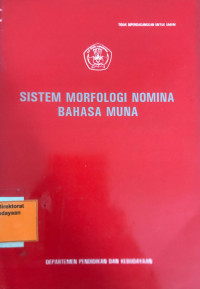 Sistem Morfologi Nomina Bahasa Muna