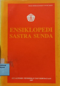 Image of Ensiklopedi Sastra Sunda